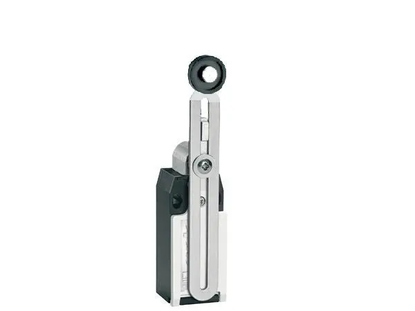 Plastic Adjust. Roller Lever 1No+1Nc Narrow Metal Body 1
