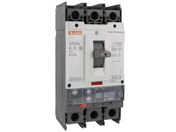 Moulded Case Circuit Breaker Three-Pole, Ul489 Standard, 600A - Icu 65Ka At 480V 1