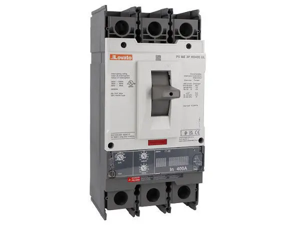Moulded Case Circuit Breaker Three-Pole, Ul489 Standard, 400A - Icu 65Ka At 480V 1