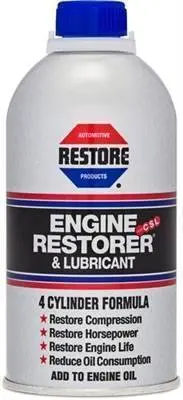 Restore (D) Engine Restorer & Lube 4 Cylinder 266Ml (9Oz) 1