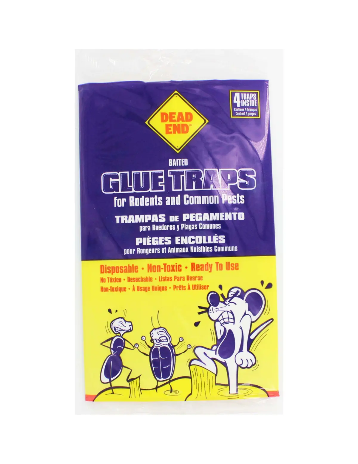 Supp Glue Traps For Rodents And Common Pests 4 Pk 1