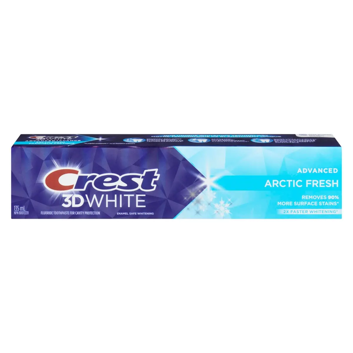 Hyg  Toothpaste Crest 3Dwhite Advanced Arctic Fresh 135Ml 1