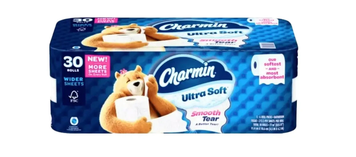 Ppr Charmin Ultra Soft  2-Ply 200/ Sheet Per Roll (30Roll) 1