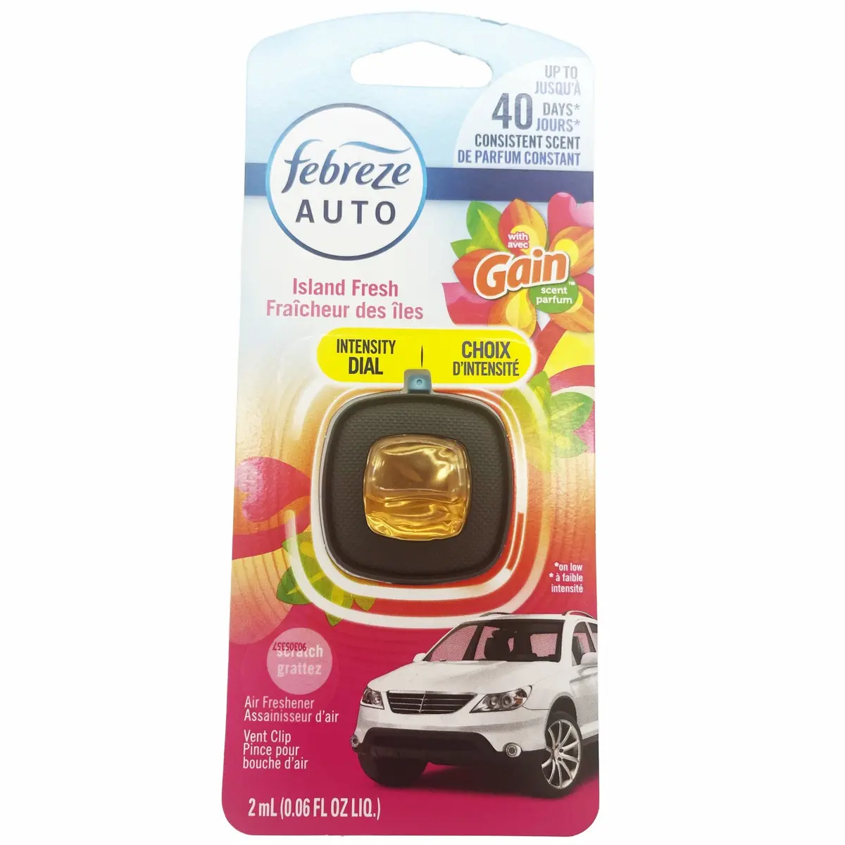 Febreze Car Vent Gain Island Fresh A/F 1