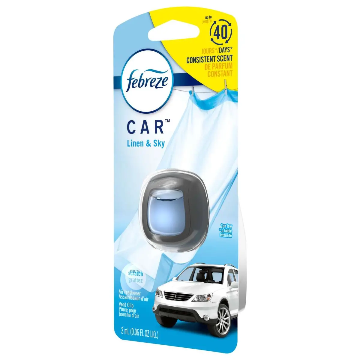 Febreze Car Vent Linen & Sky A/F (8) 1