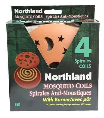 Camp Northland Mosquito Coils W/Burner 1