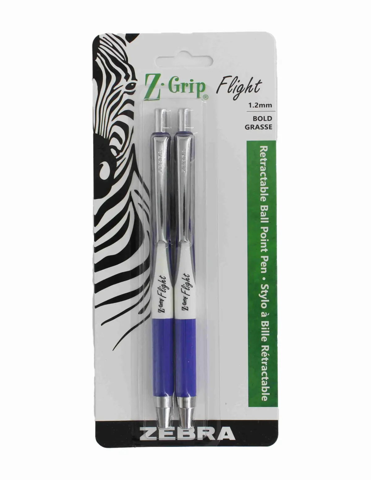 Zebra Z-Grip Flight Ballpoint Pen Blue 1