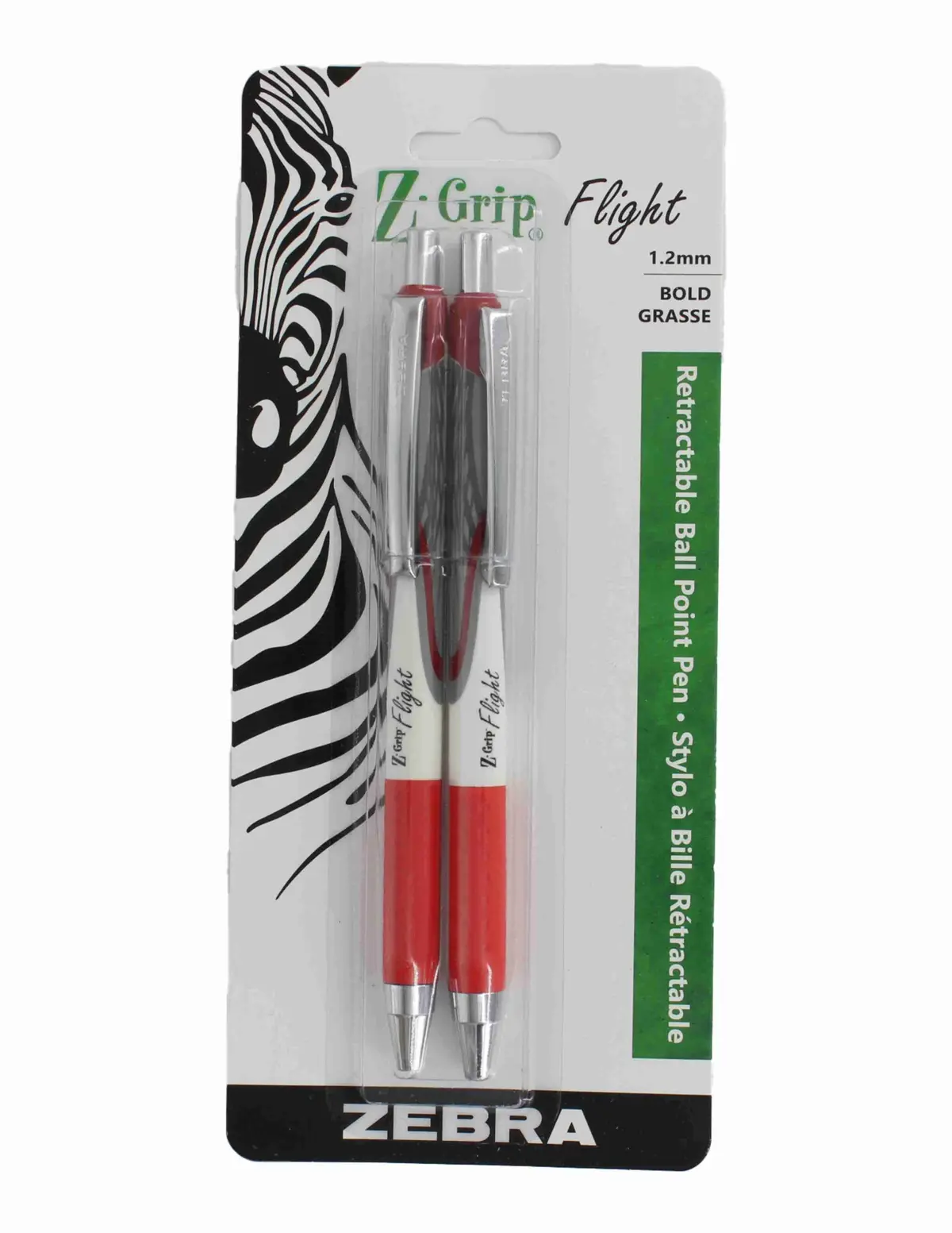 Zebra Z-Grip Flight Ballpoint Pen Red 1