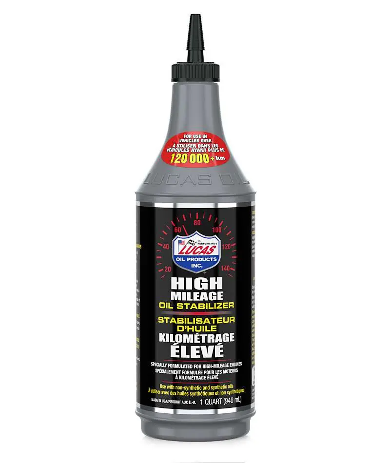 Lucas High Mileage Oil Stablizier 946Ml (12) (20118) 1