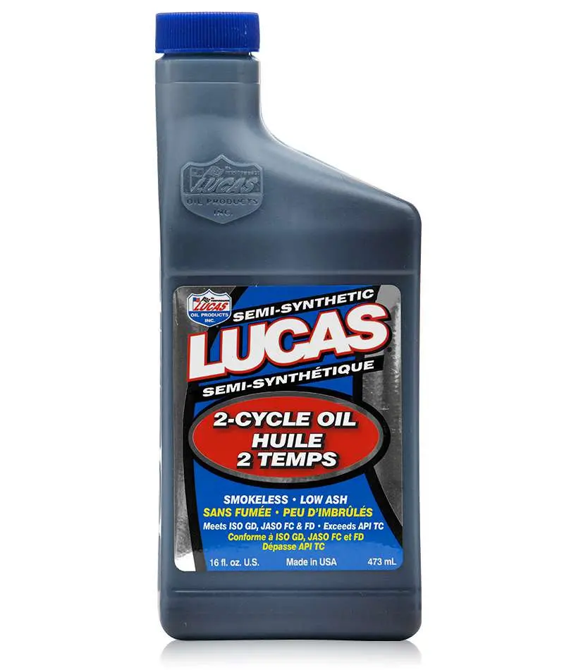 Lucas Semi-Syn 2-Cycle Oil 473Ml (12) (20120) 1