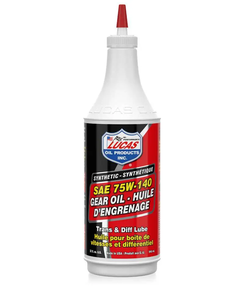 Lucas Syn Sae 75W-140 Gear Oil 946Ml (12) (20121) 1