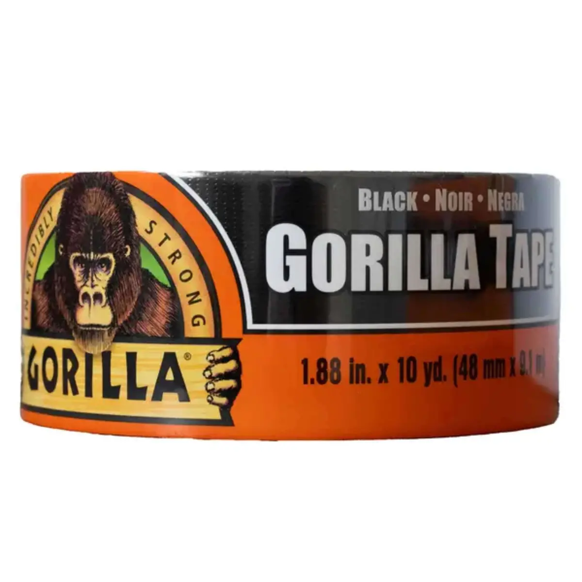 Sty Gorilla Tape Black 105631 1.88 In. X 10 Yard (10) 1