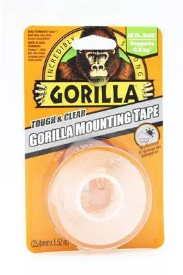 Sty Gorilla Mnting Tape Wthr Prf 15Lb Hld 1X60" 1