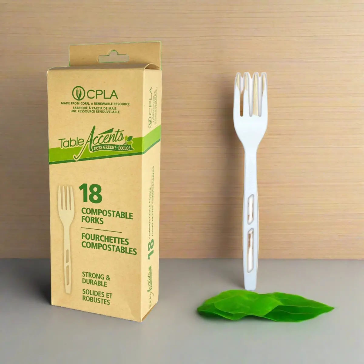 Hswr Compostable Fork 18Pk (24) 1