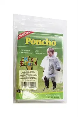 Coghlans Clear Poncho For Kids (0242) (12) 1