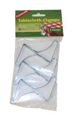 Coghlans Tablecloth Clamps 6 Pcs (527) (12) 1