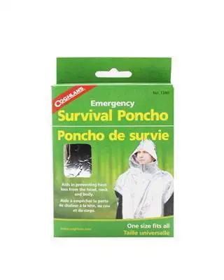 Coghlans Emergency Survival Poncho (1390) (6) 1