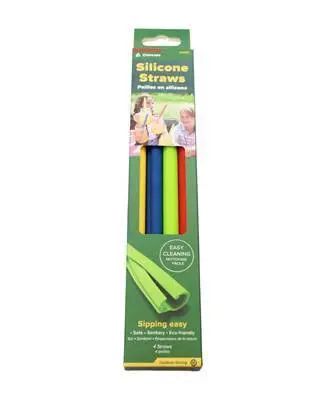 Coghlans Silicone Straws 4Pk (2155) (8) 1