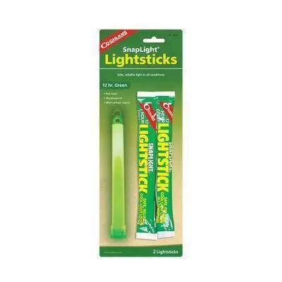 Coghlans Lightstick Green 2 Pk (9202) (12) 1