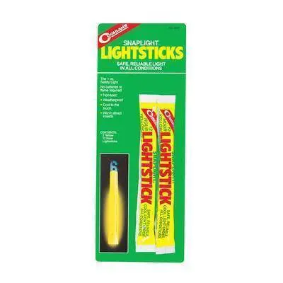Coghlans Lightstick Yellow 2 Pk (9840) (12) 1