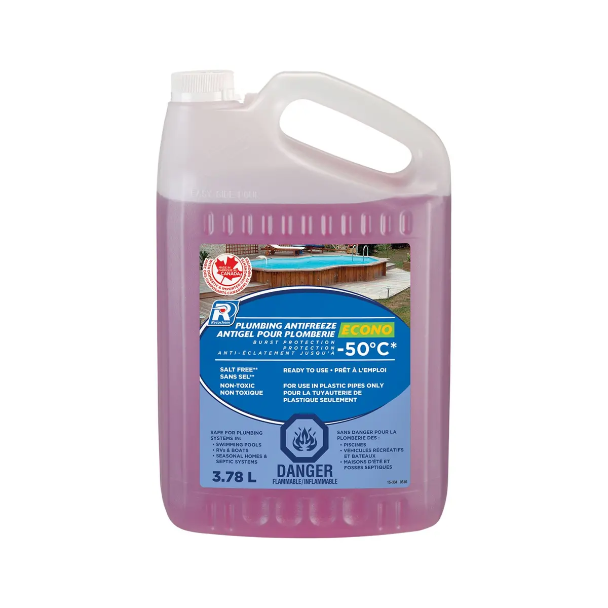 Reco Rv Plumbimg A/F Econo -50 (15-334) (4/Cse) (52 Cs/Sk) 1