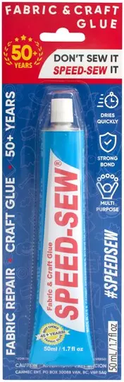 Hswr Speed Sew Fabric Glue 50Ml 1
