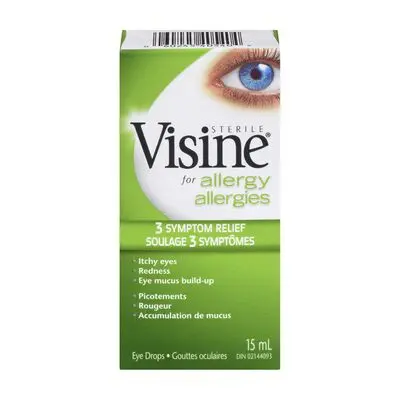 Hyg Visine For Allergy Eye Drops 15Ml (36)-New 1