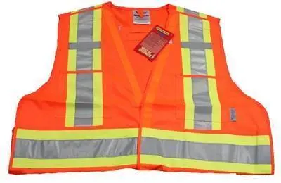 Safety Vest Orange Xxlg/Xxxlg 1