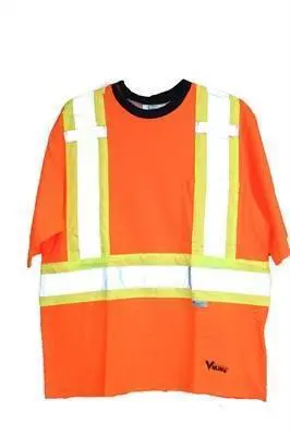 Safety T-Shirt Orange Lined Xlg (6000O) 1