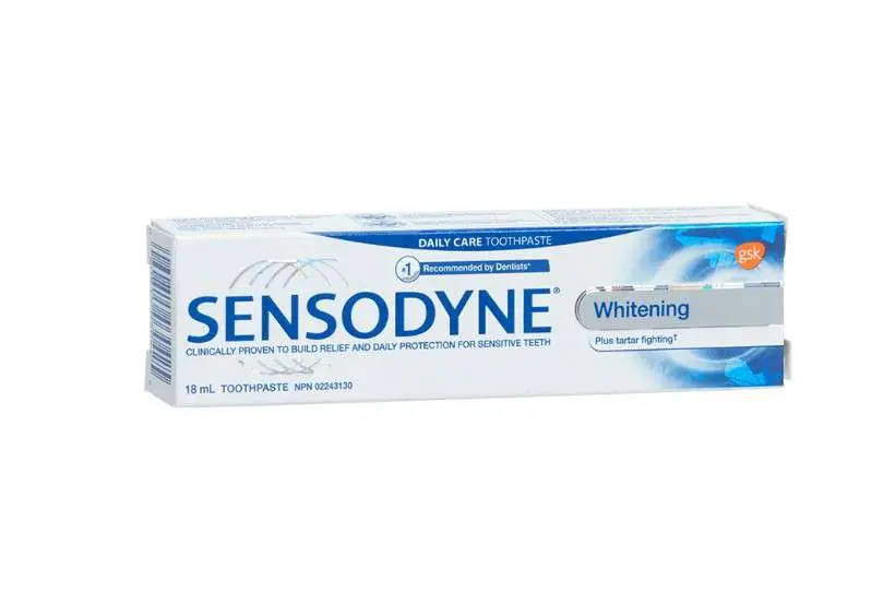 Hyg Sensodyne Whiteing Toothpaste 18Ml 1