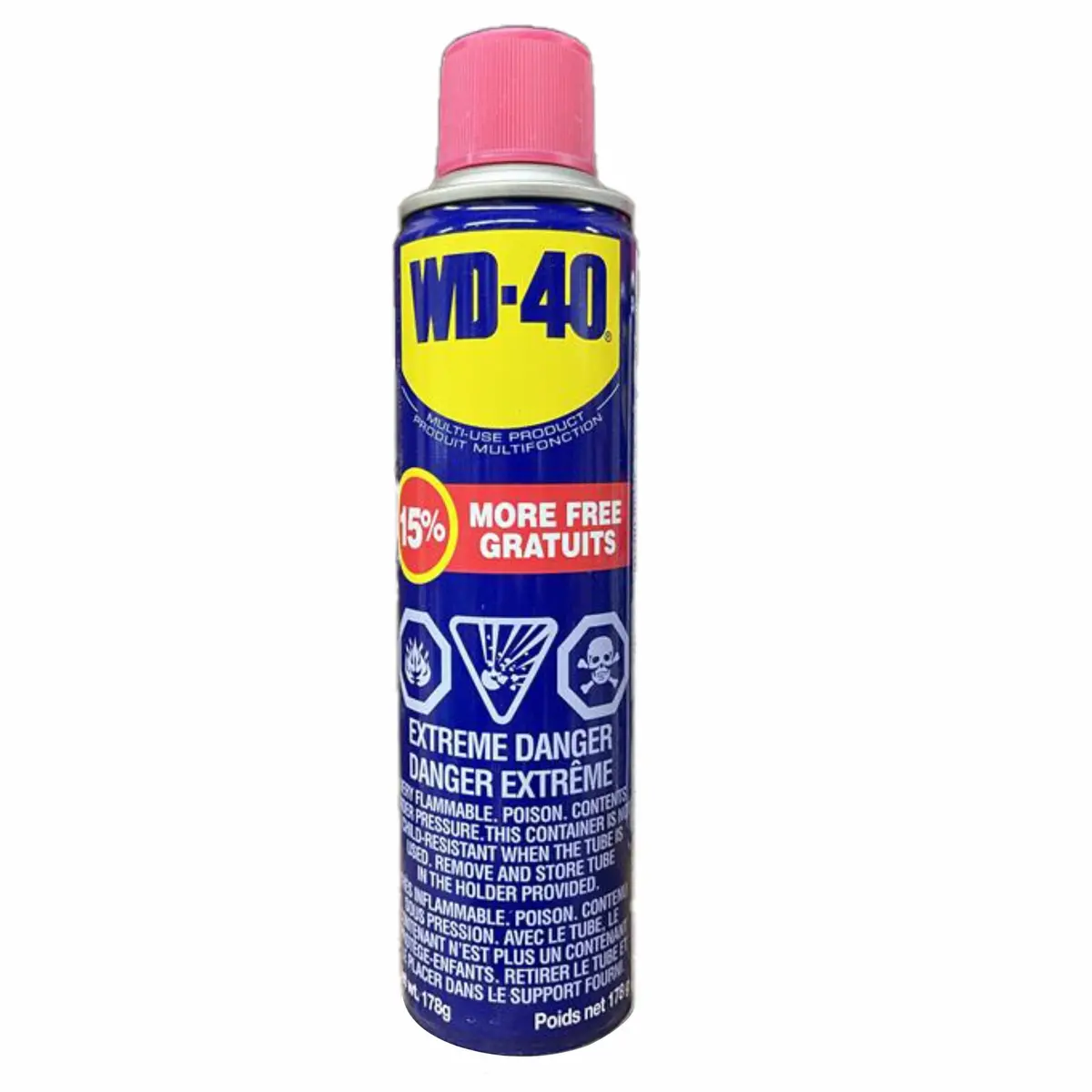 Wd-40 (D) 178Gm ***Bonus Can*** (24) 1