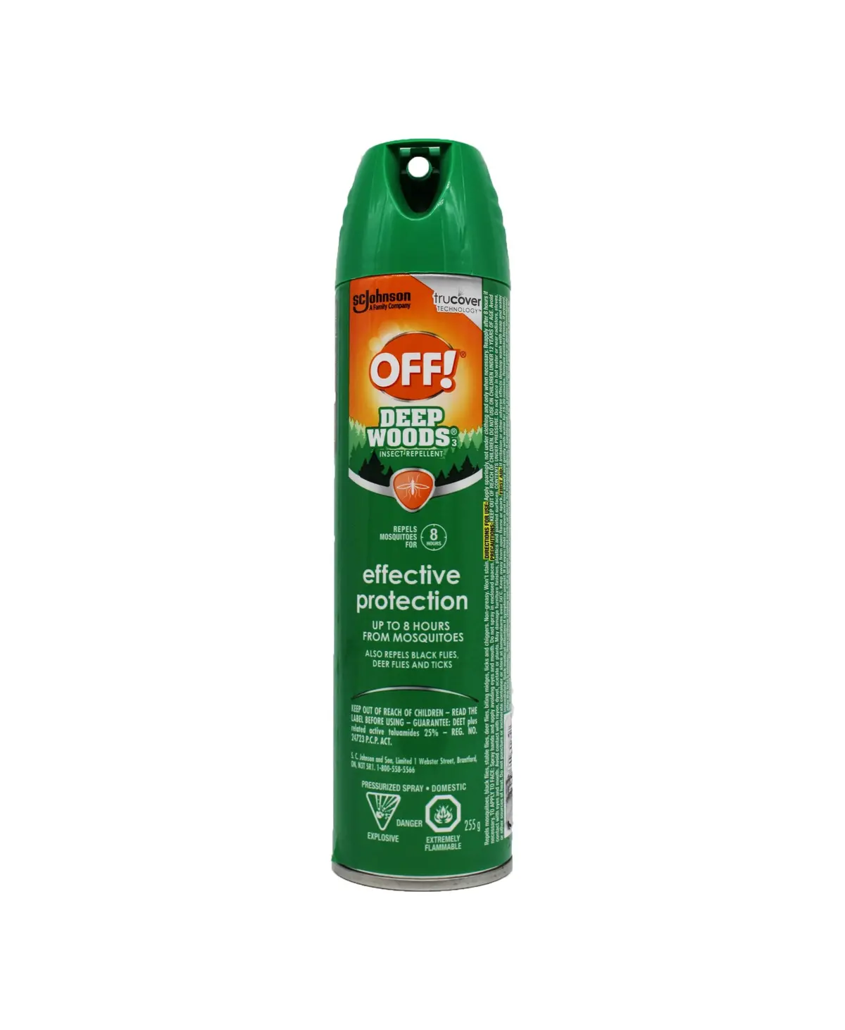 Camp Off Deap Woods Effective Protection 255G- New 1
