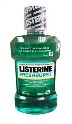 Hyg Listerine Fresh Burst Anticeptic Mouthwash 250Ml 1