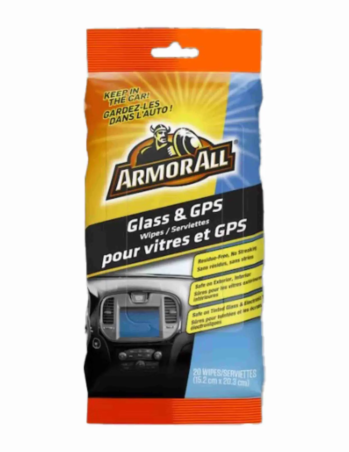 Aa Wipes Glass & Gps Flt/Pck 20 Wipes 1