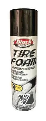 Black Magic (#1) Tire Foam Cleaner Matte Finish 510Gm (6) 1
