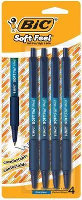 Sty Bic 4-Pk Sofe Feel Pens (6) 1