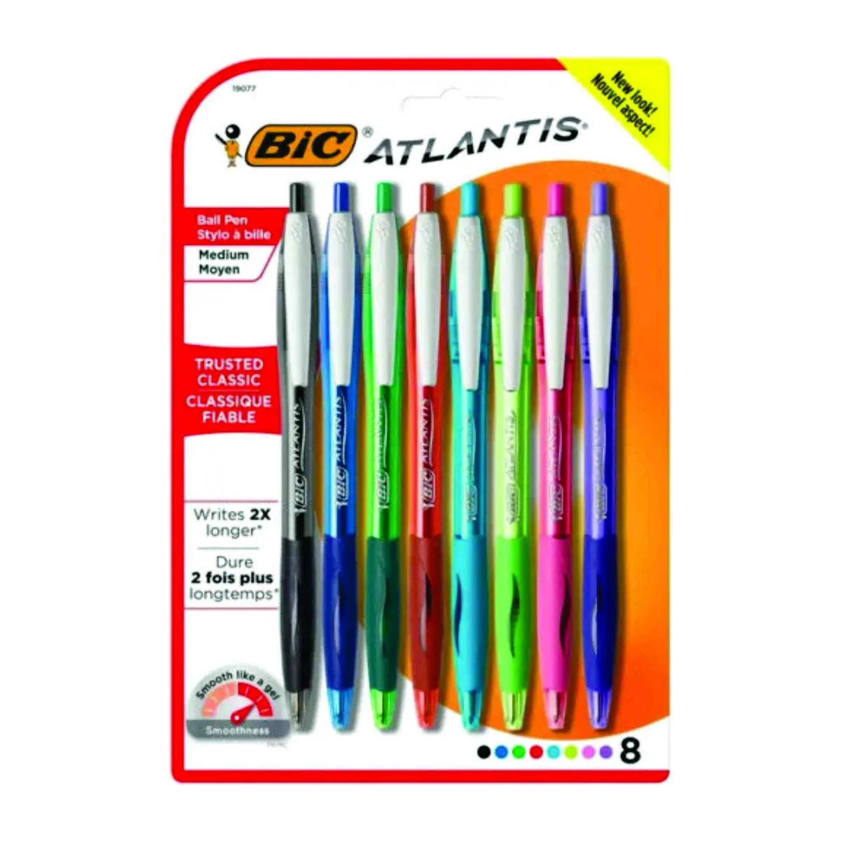 Sty Bic Atlantis Ball Pen Medium (6) 1
