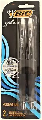 Sty Bic Velocity Gel Pen 2 Pk Blk (6) 6/Pk 1