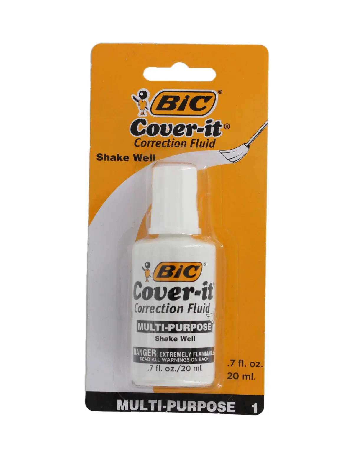 Sty Bic White Out With Brush 0.7Oz 20Ml (6) (72) 1