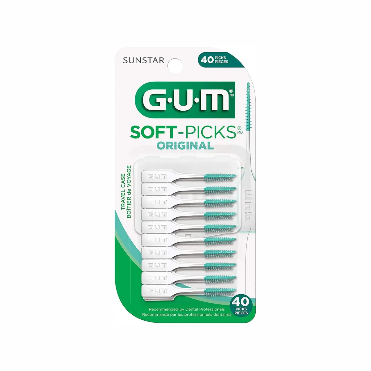 Hyg Gum Soft-Picks Original 40Ct - New 1