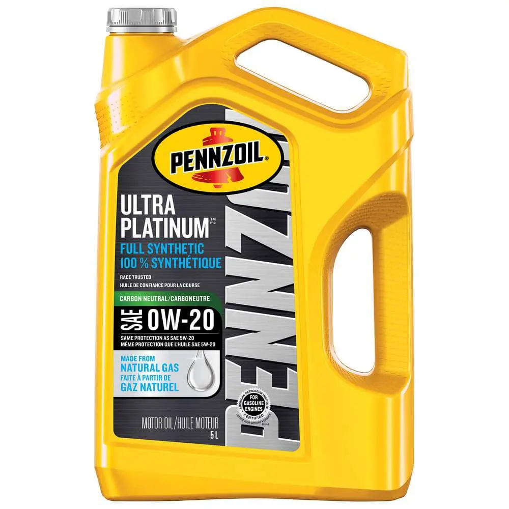 Penn Platinum Synthetic Sae 0W-20 5L 1
