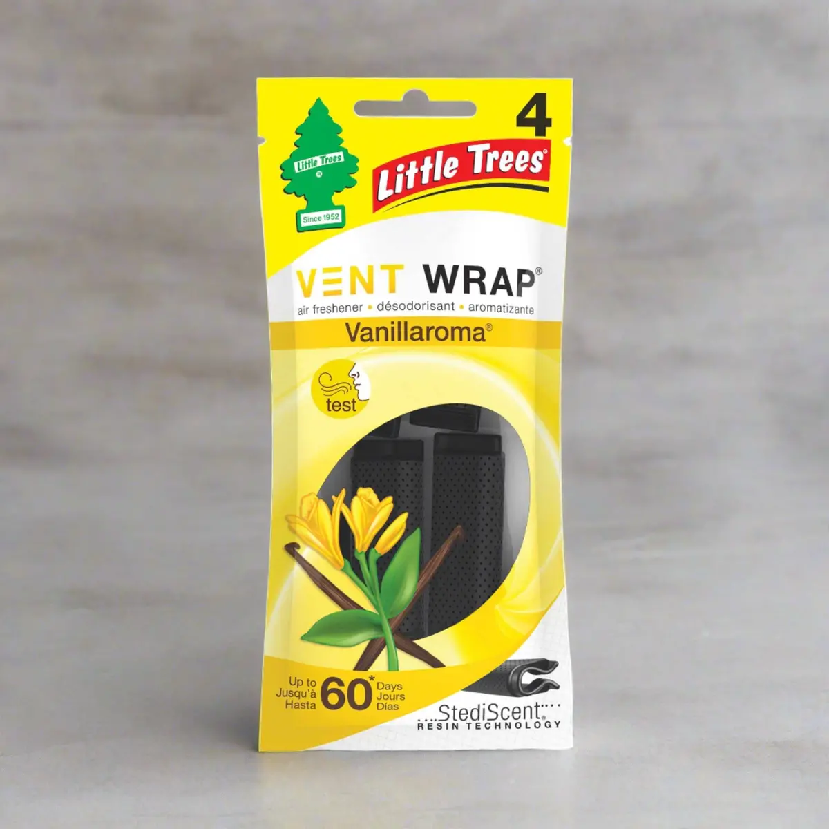 Lt Vent Wrap Vanillaroma 4Pk (4) (24) 1