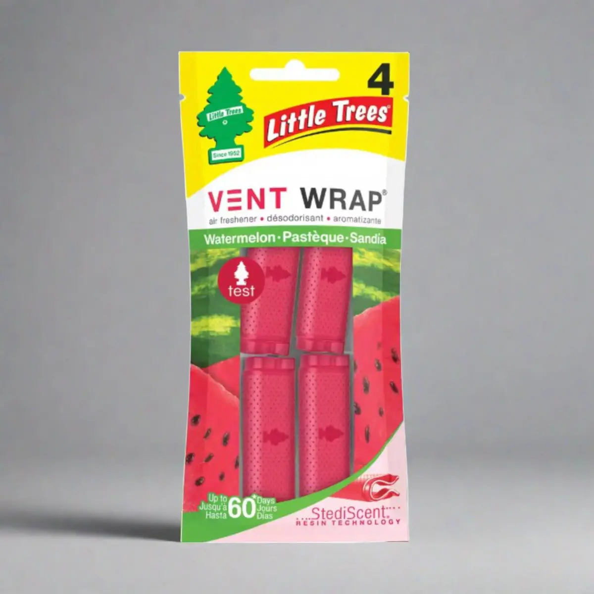 Lt Vent Wrap Water Melon 4Pk (4) (24) 1