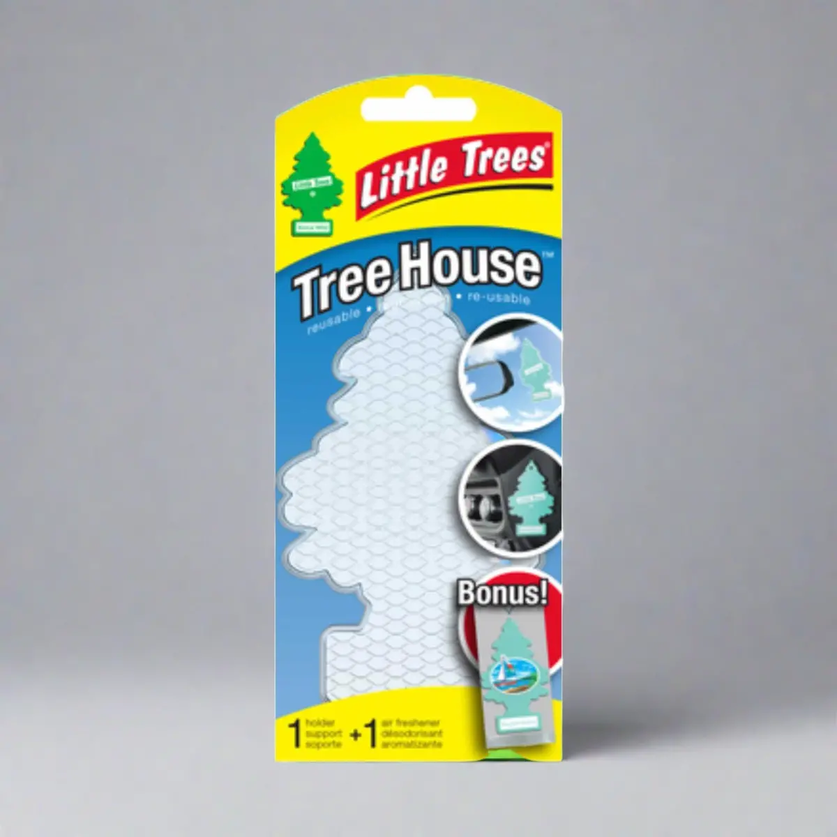 Lt Tree House Ltc Reusable Clear Holder W/Bonus Ltc (4) (24) 1