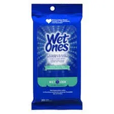 Hyg Wet Ones Vitamin E And Aloe Hand & Faces Wipes 20 Ct (10) 1