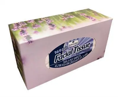 Ppr-Ind Facial Tissue 2Ply 169 Sht/Box (12 Box/Pk) 1