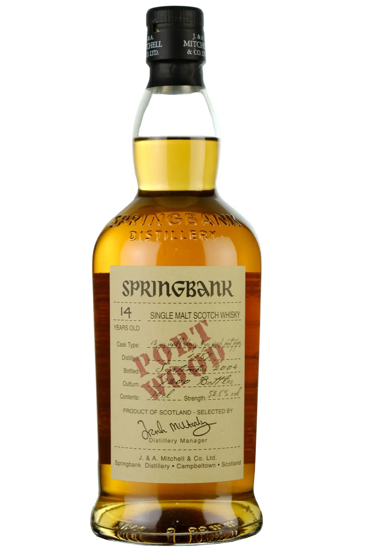 Springbank 1989-2004 | 14 Year Old Port Wood 1