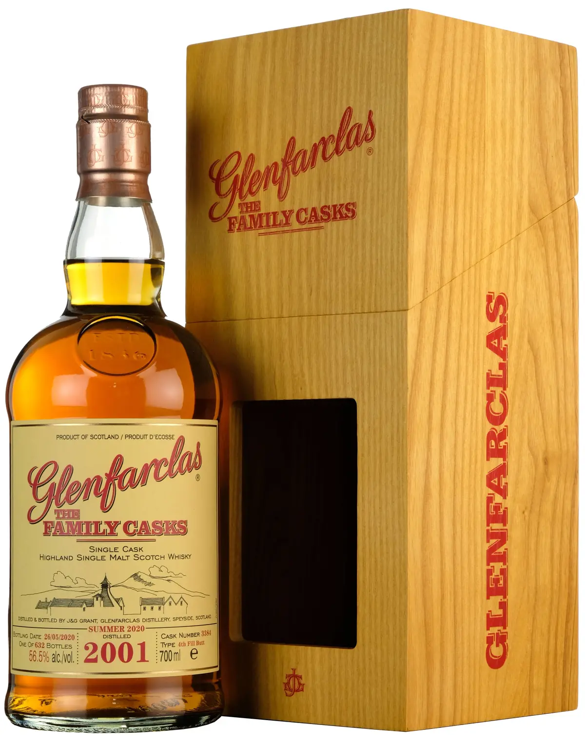 Glenfarclas 2001-2020 | 18 Year Old The Family Cask 3384 1