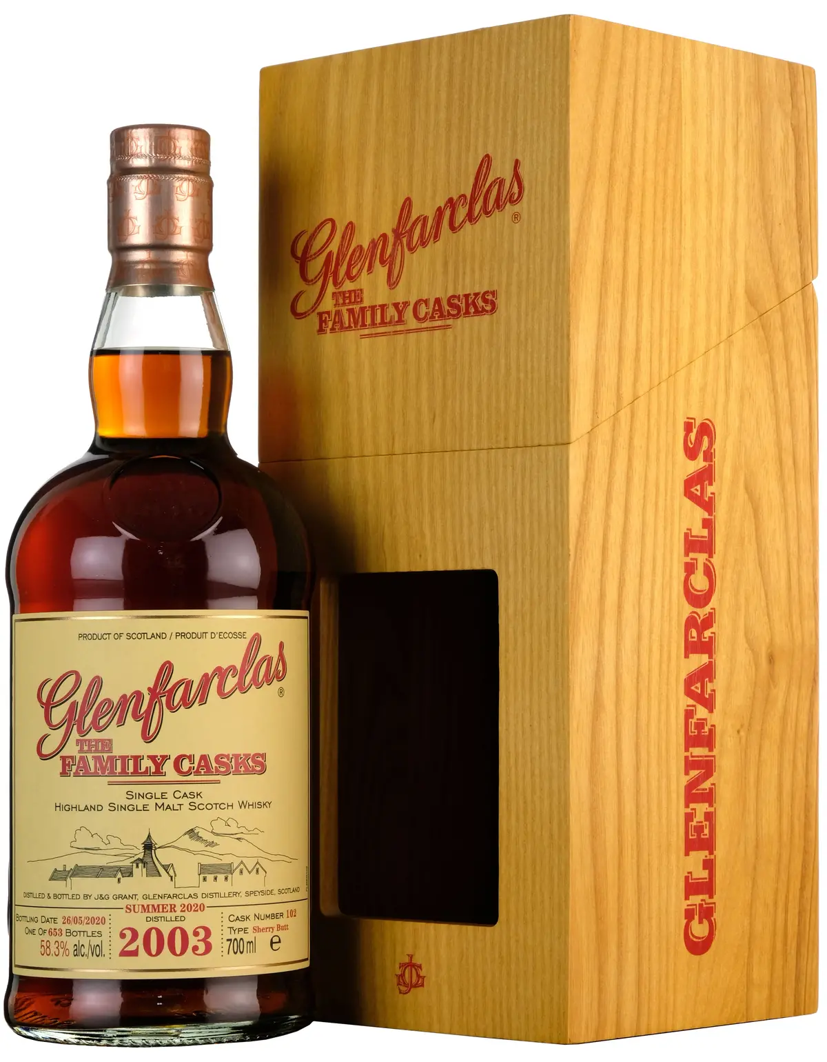 Glenfarclas 2003-2020 | 17 Year Old The Family Cask 102 1