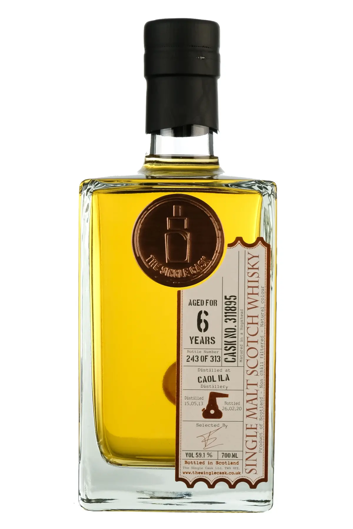 Caol Ila 2013-2020 | 6 Year Old The Single Cask | Cask 311895 1